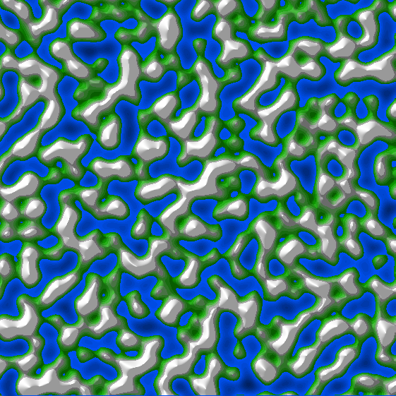 Single application of Perlin Noise with parameter 20