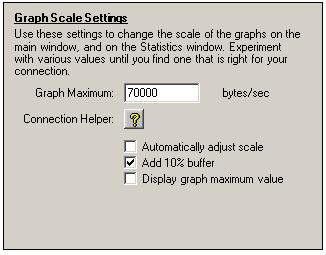 Graph Scale Settings